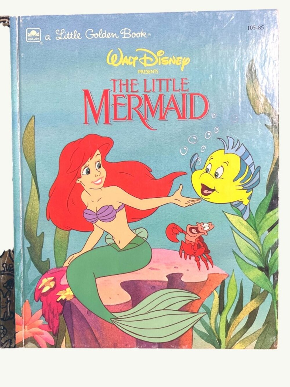 Disney The Little Mermaid Little Golden Book Adapted 1992 Edition